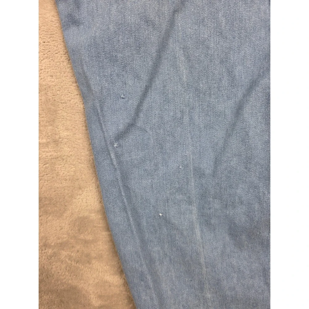 Vintage Wrangler Jeans Mens 40x30 Fit 38x27 Blue USA Made Denim Pants 70s *Read